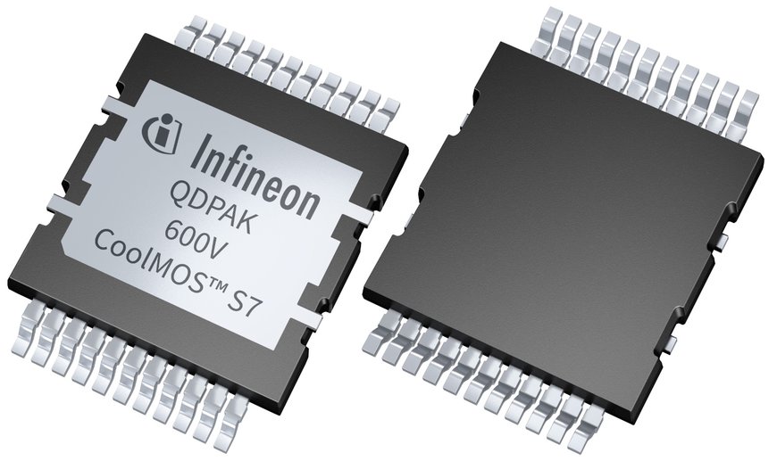 Infineon erweitert 600 V CoolMOS™ S7-Familie um MOSFETs für statische Schaltanwendungen